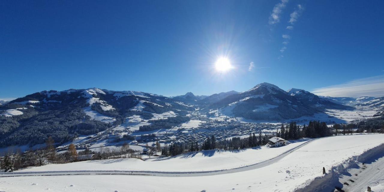Ferienwohnung Brixental Kirchberg in Tirol Bagian luar foto